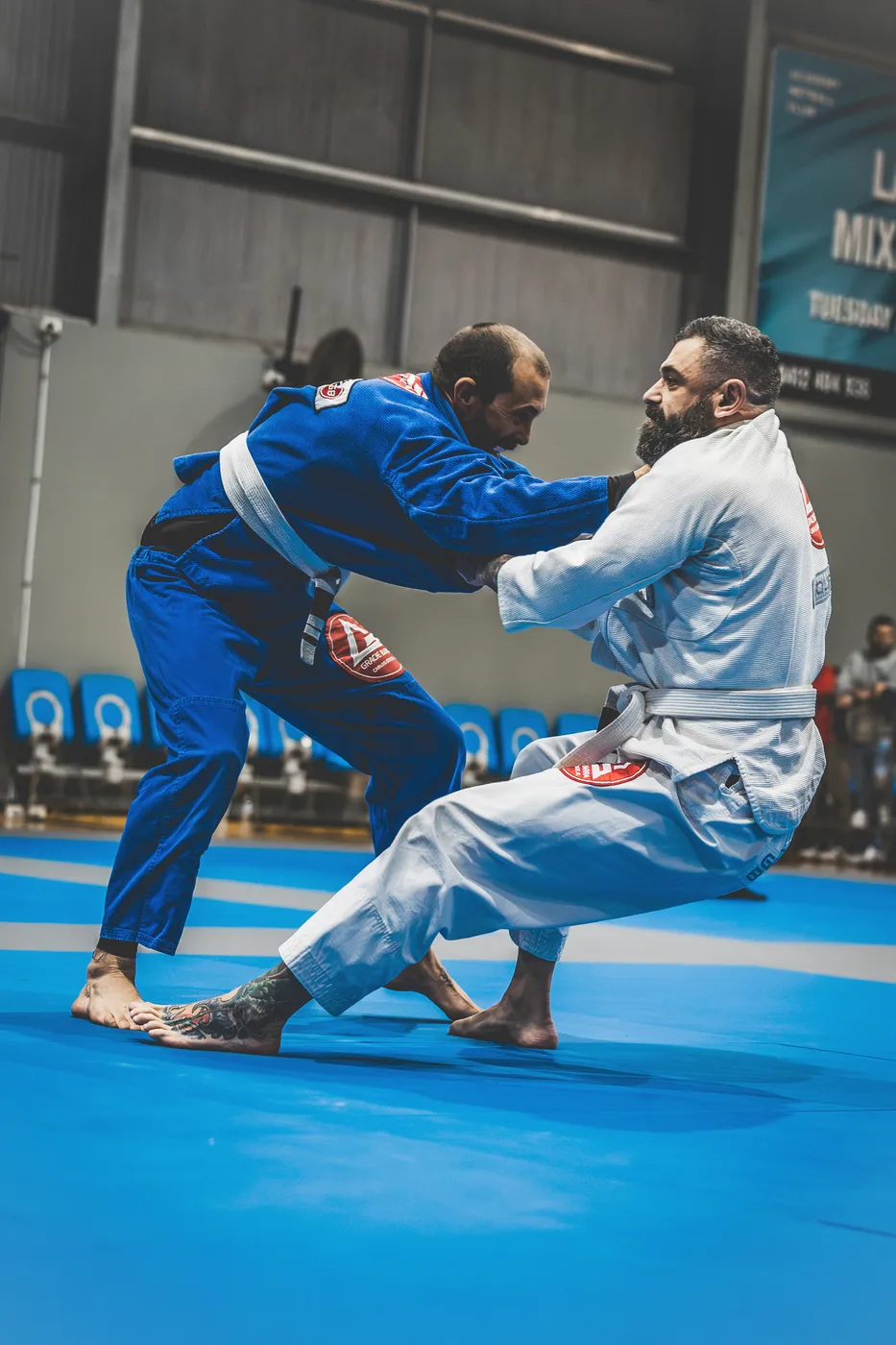 Training at Gracie Barra Sutton Parade